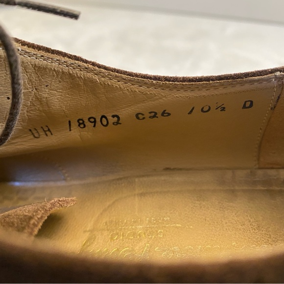 Salvatore Ferragamo Brown Suede Shoes main image 9